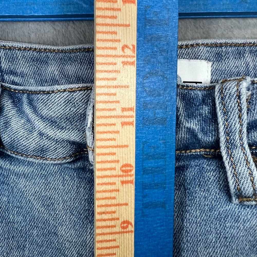 VERVET Flare Jeans Womens 29x31 Light Blue 90s Vintage Style V3132 Stretch Y2K - Picture 13 of 14